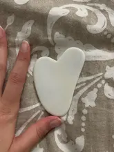 Natural Jade Gua Sha tablero raspador masaje de cuarzo rosa Jade Guasha piedra Chin cuello de la cara de arrugas removedor de belleza