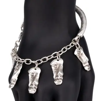 

Jewelry bracelet otokodesign 53650 (silver, carabiner, jewelery alloy)