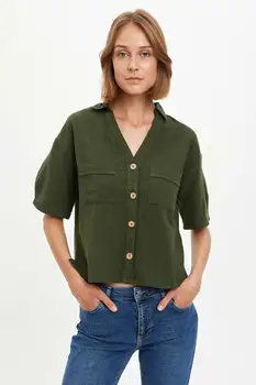 

DeFacto Woman Short Sleeve Shirt-S7110AZ20AU