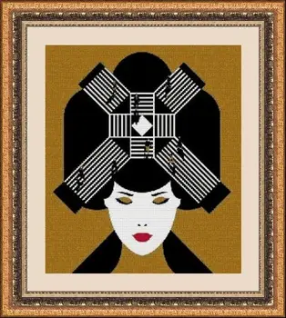 

CROSS STITCH KIT PANDATHREAD MODERN AND SURREAL 33337
