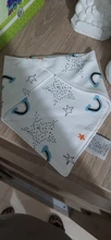 Saliva Towel Scarf Baby Bib Comfortable Triangle Newborn Organic Cotton Drooling Cute