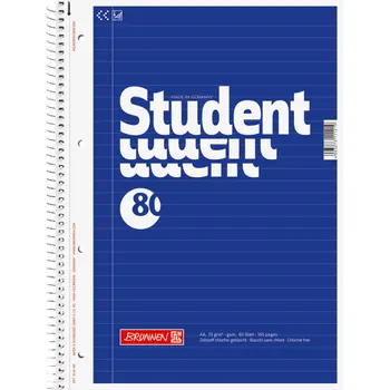 

Brunnen notebook, on the spring, 70 gr/m2, A4, 80 sheet.