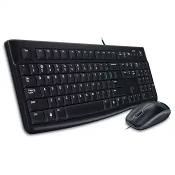 

Logitech desktop usb keyboard and mouse mk120 920-00255