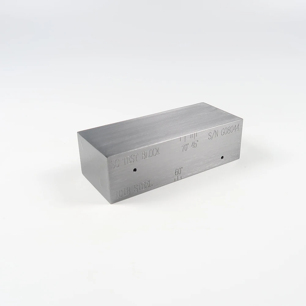 AWS type SC Ultrasonic Calibration Block 1018 Steel Test Block/standard test block Metric Version