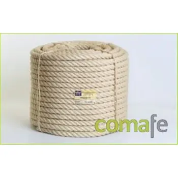 

Twisted SISAL rope 4 CABOS 10MM roll 100M safe