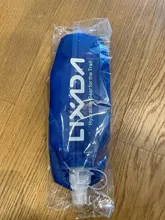 Lixada-botella de agua para exteriores, 1/2 Uds., 500ml, termo plegable suave, de silicona, sin BPA, botella deportiva para correr, senderismo y ciclismo
