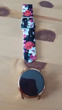 Correa de silicona de 20mm para Samsung Galaxy Watch, 42mm, Active 2 Watch 3, 41mm Gear S2, correa de reloj con estampado para mujer, Amazfit bip