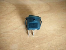 5 uds KCD1-105 pequeño barco de vuelta a interruptores basculantes Mini Negro Blanco Rojo 2 Pin-interruptor basculante