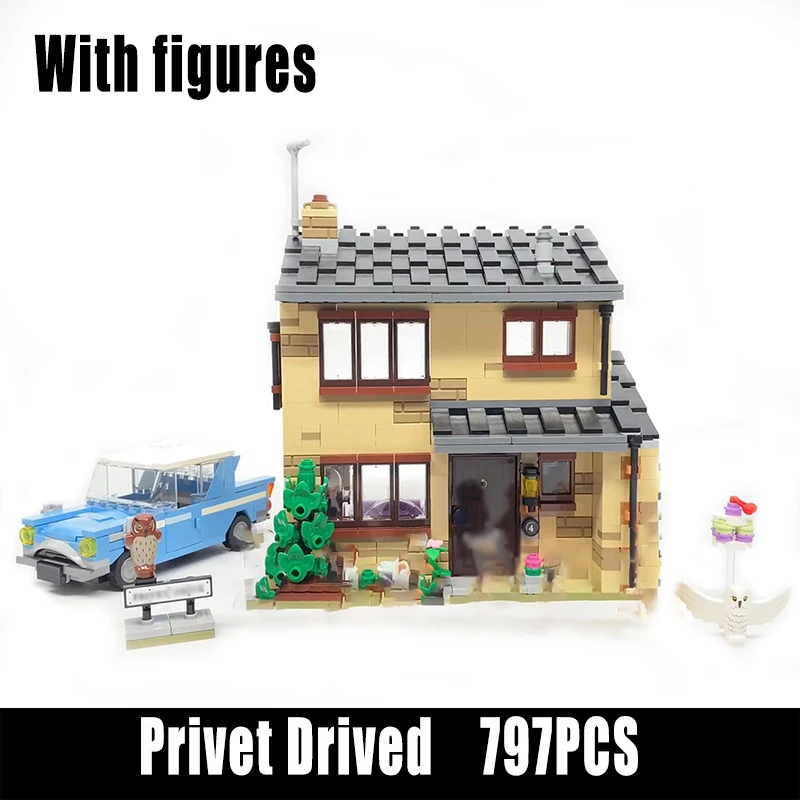 IN Stock Movie Series Privet Drived Car Model Bricks Set Compatible with 75968 Building Blocks Toys for Kids Christmas Gifts | Игрушки и