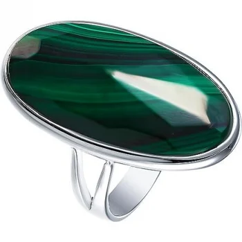 

Jay VI ring with silver malachite