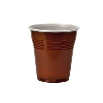 

Glass of plastic Bicolor 100 PCs 166cc Aristea