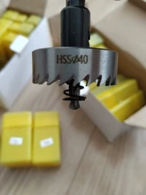 ¡12 Uds! Juego de Brocas HSS de 15-50mm, sierras de agujeros, Kit de perforación, herramienta de mano para cortar madera, acero inoxidable, aleación de Metal