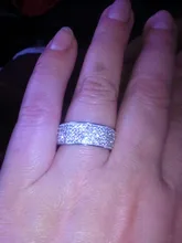 Anillo de acero de estilo Retro Vintage para mujer, joyería de 5 fila de cristales transparentes, anillos de boda de compromiso de acero inoxidable a la moda, gran oferta