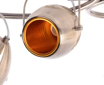 

Ceiling interior chandelier Argo in loft style, 60 W, E14, for 4 lamps