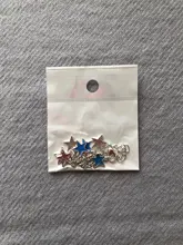 2019 nueva moda luminosa playa vientos azul estrella pentagonal borla tobillera cadena tobilleras para mujer Sandalias pies descalzos 4g