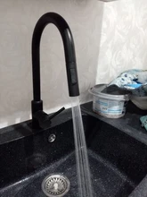 Sacar Sensor negro grifos De cocina De acero inoxidable De acero De inducción mixto grifo táctil Control lavabo grifo Torneira De KH1005R