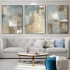 Gray Beige Neutral Wall Art Canvas