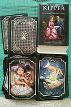 Creativo De Fin De Siecle Kipper cartas del Tarot 39 unids/set inglés completo adivinación tarjeta De juego con PDF guía fiesta juego Juguetes