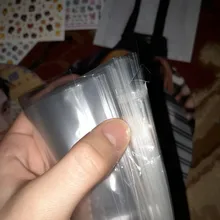 100 unids/bolsa transparente juego de magia jugar Protector 65*92mm/59*91mm nueva Tarjeta manga al Aire Libre juegos de accesorios