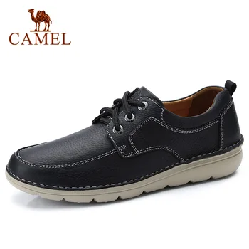 

CAMEL Men's Shoes Autumn Winter Tooling Casual Genuine Leather Men Shoes Casual Lightweight Outsole Cowhide Fashion Shoes Men