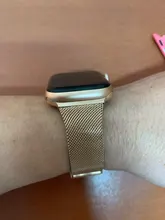 Correa Milanesa para Apple Watch, banda de 44mm y 40mm para iWatch de 38mm y 42mm, accesorios para Apple watch serie 3 4 5 6 se