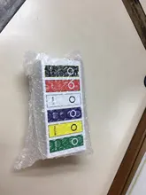 Cable de cobre flexible en diferentes colores, aislante de silicona flexible, calibres en AWG 30, 28, 26, 24, 22, 20 y 18, paquete con 6 colores, linea DIY