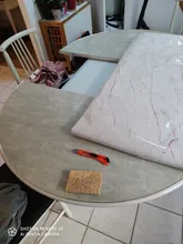 Self-Adhesive Wallpaper Cupboard Vinyl-Film Marble Oil-Proof Home-Decoration Kitchen