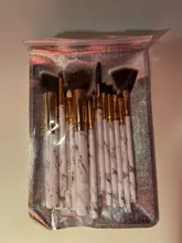 FLD5/15 Uds. Conjunto de brochas de maquillaje, polvo cosmético, sombra de ojos, base de colorete, fusión para belleza, pincel para maquillaje