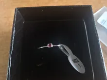 PAG & MAG-Anillo de Plata de Ley 925 auténtica para Mujer, Anillos de topacio rojo, GEMA, joyería Anillos de plata 925 de compromiso