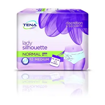 

TENA Lady Silhouette panties leakage of urine-M Size-moderate Incontinence-Set of 12