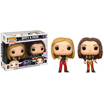 

Set 2 POP figures Buffy the Vampire Slayer 25th Buffy & Faith 2017 Fall Convention Exclusive