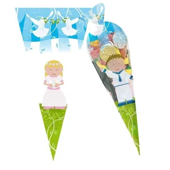 

Bags cone children communion (6 Pack) for children's communion celebration