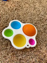 Juguete con hoyuelos simples para niños y adultos, juguete para aliviar el estrés en las manos, para edades tempranas, educativo, especial para Autismo