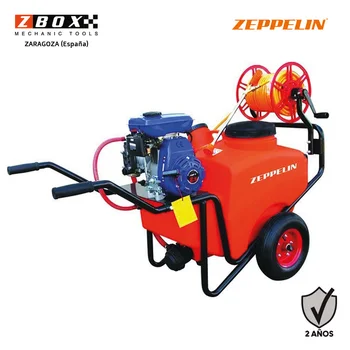 

CARRETILLA PULVERIZADORA 100 LTS. CON MOTOR 4T 2.5HP DOS RUEDAS