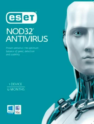 ESET-llave de producto DIGITAL NOD32 ANTIVIRUS 1, dispositivo I, 2 años