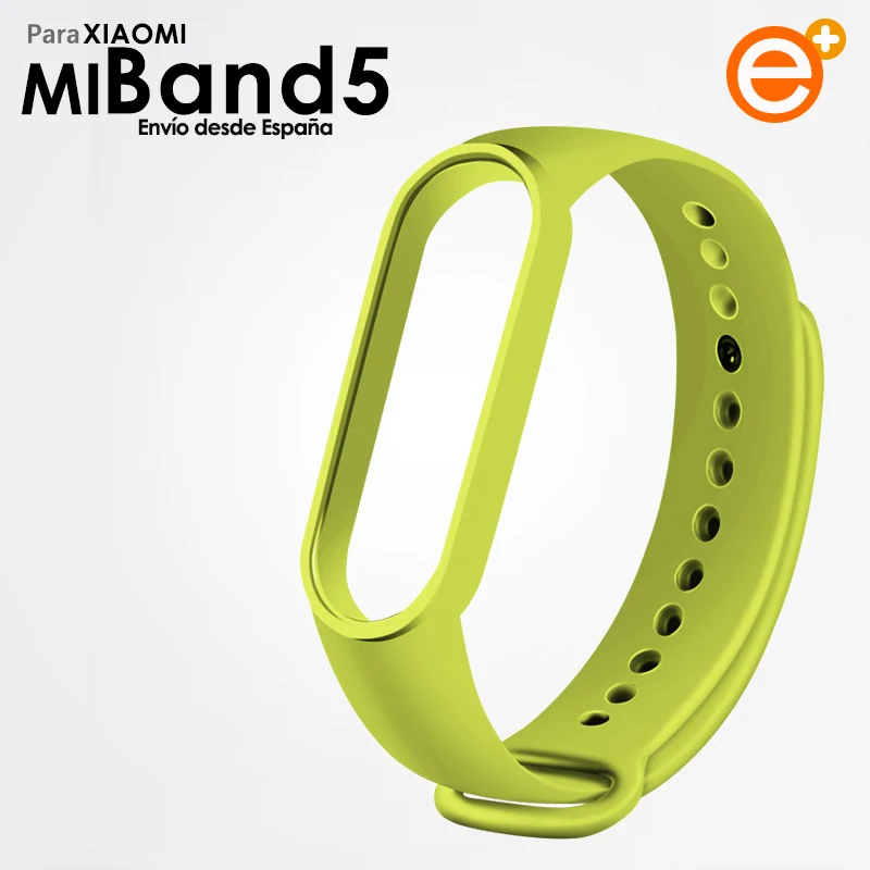 Miband5 verde fuxia1