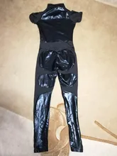 Mono ajustado de poliéster con cremallera para mujer, traje elegante para Fitness, manga corta elástica, nuevo