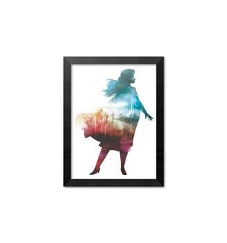 

Framed PRINT 30X40 CM DISNEY FROZEN II ANNA