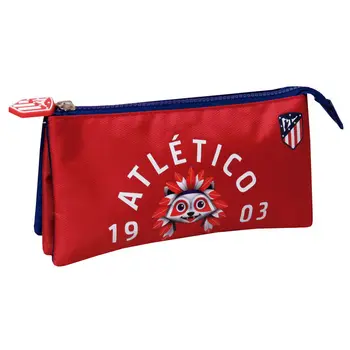 

Pencil pouch Atletico Madrid threefold