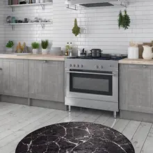 Коврики для гостиной-ковры для гостиной-Декор для комнаты-серый ковер-Декор для гостиной | мраморные декоративные коврики диаметр 100 см