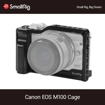 

SmallRig M100 Cage With Integrated Grip for Canon EOS M100 DSLR Camera Cage With ARRI Locating Hole/Nato Rail - 2382