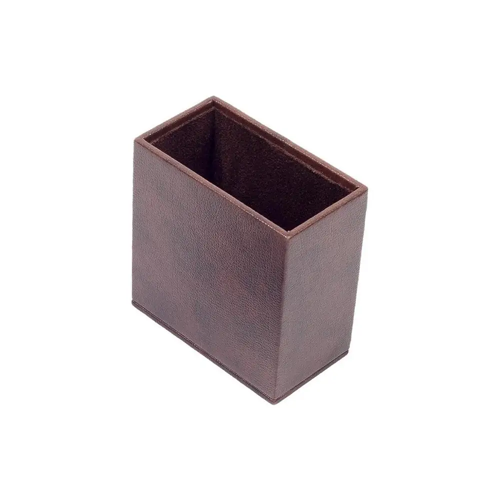 Кожаный Настольный набор 5 шт. органайзер для офиса аксессуары канцелярские