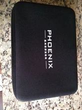 Phoenix-pistola de masaje de percusión a2, masajeador corporal eléctrico negro, terapia con 4 cabezales, MG55008