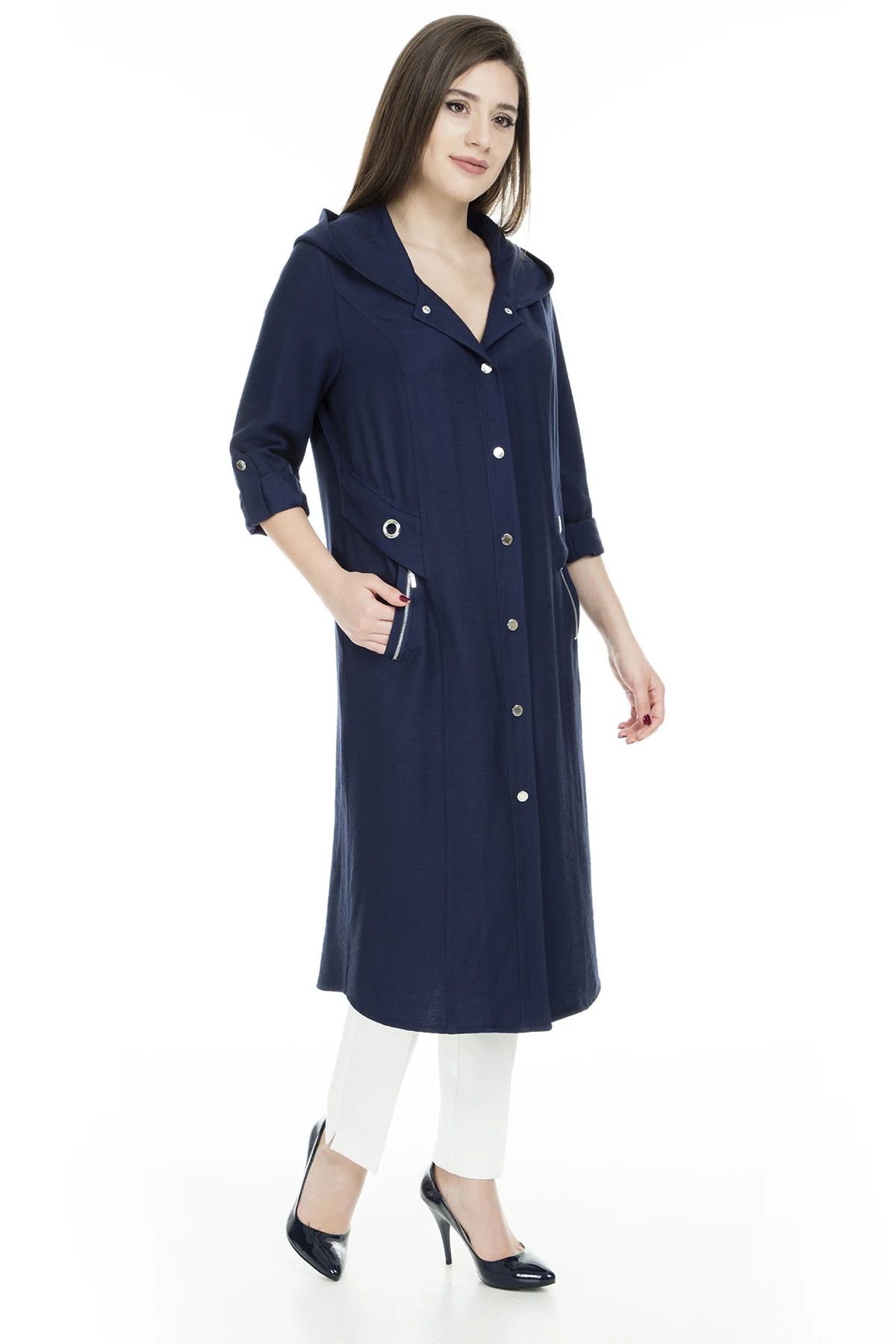 Navy Blue School Cap WOMEN CAP 0239024 - Color: Navy Blue