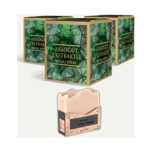 

3 PCs Aksöğüt Pain Cream 100 ML (Ak Willow) Ukko Cosmetics 401975746