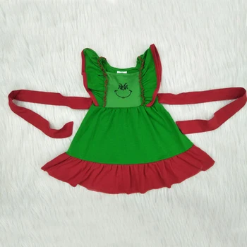 

Dress Baby Girls Lovely Dress Kids Clothing Boutique Summer Children Dress With Bow Fashion Party Dress