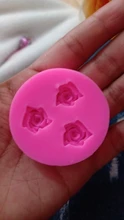 Fondant Silicone Mold Wedding-Cake-Decorating-Tools Chocolate Rose-Flowers 3d-Baking