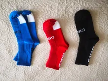 Calcetines de ciclismo hasta la rodilla para hombre y mujer, calcetín de fútbol para correr, equipo deportivo para senderismo, de algodón, por encima de la rodilla