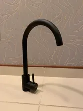 Frap-grifo de fregadero de cocina de acero inoxidable, rociador con pintura en aerosol negra, mezclador de agua fría y caliente de un solo Mango, Y40001/3