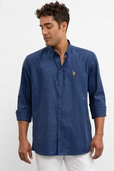 U.S. POLO ASSN. Мужской тканый гомлек